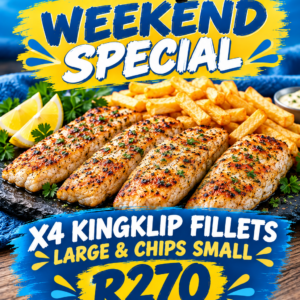 KingKlip & Chips Weekend Special